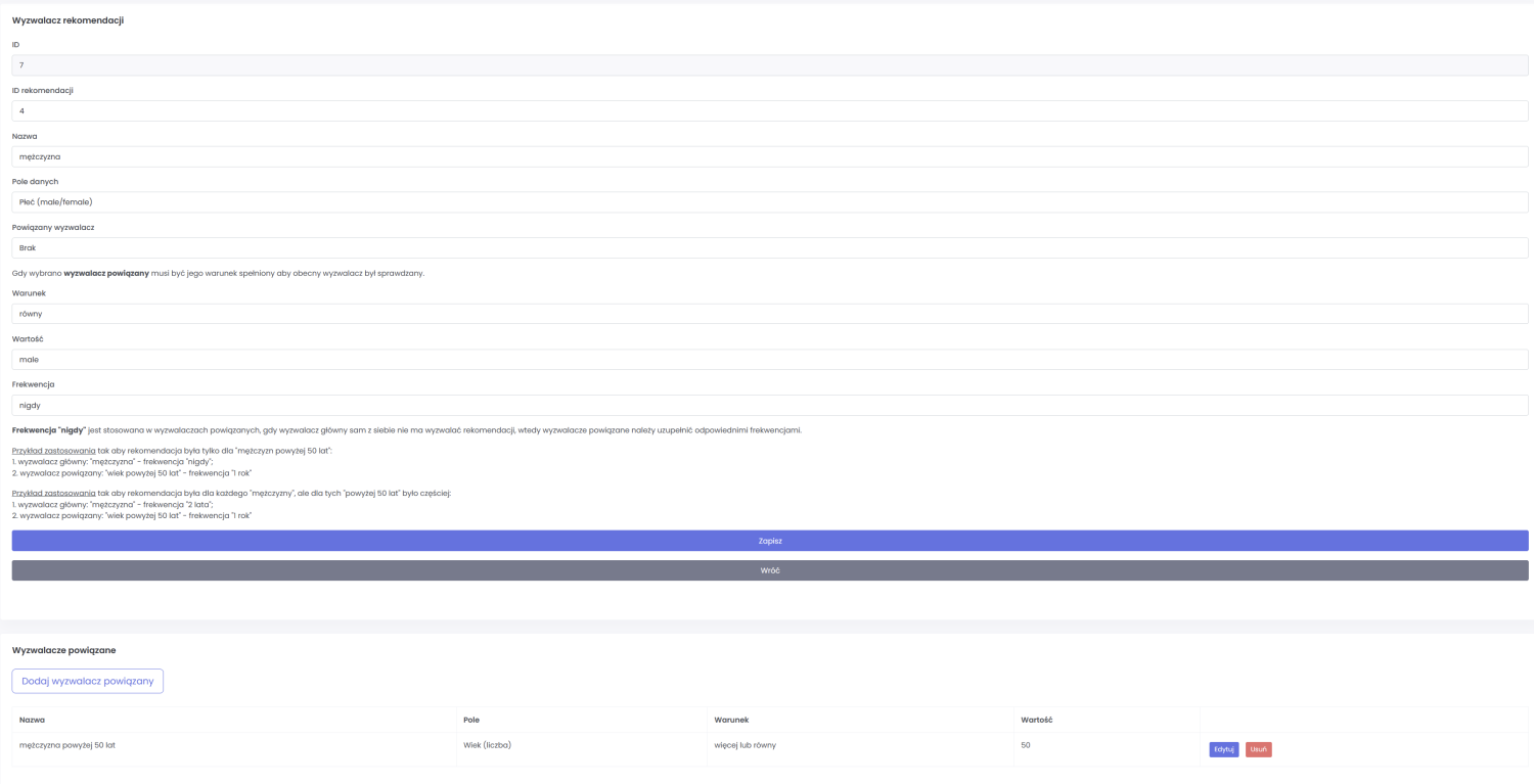 Wyzwalacz zagnieżdżony